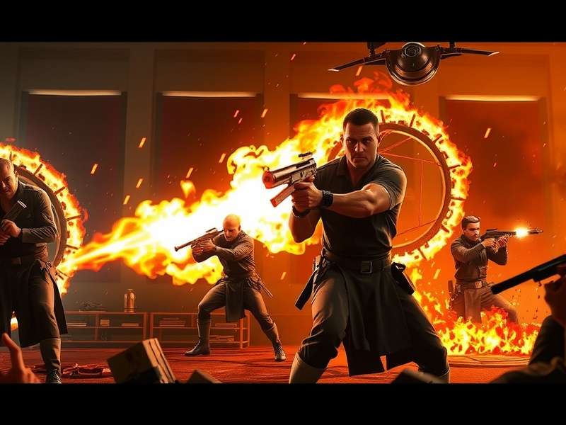 Pepper Inferno Elite Action Scene
